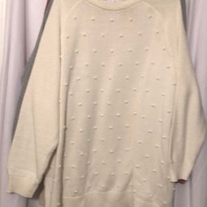 Winter White Old Navy Sweater